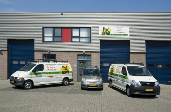 Locatie Paul de Wit internet plafonds