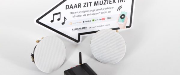 aluminium plafond muziek inbouw luxalon