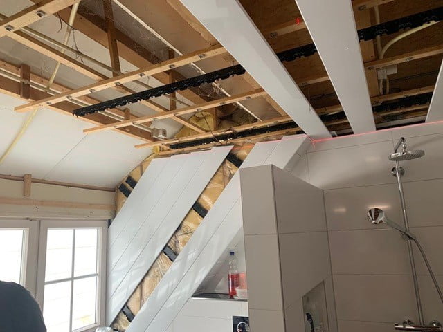 Aluminium luxalon plafond montage